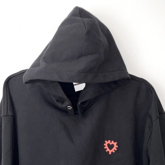 Mr. Completely premium black hoodie w logo size L slightly cropped/oversized​​​​ - Picture 2 of 6